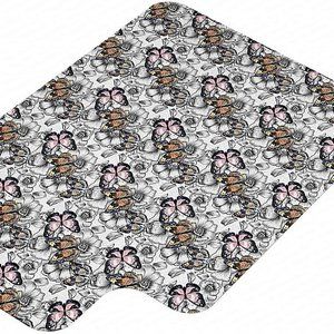 Butterfly Office Carpet Chair Mat
